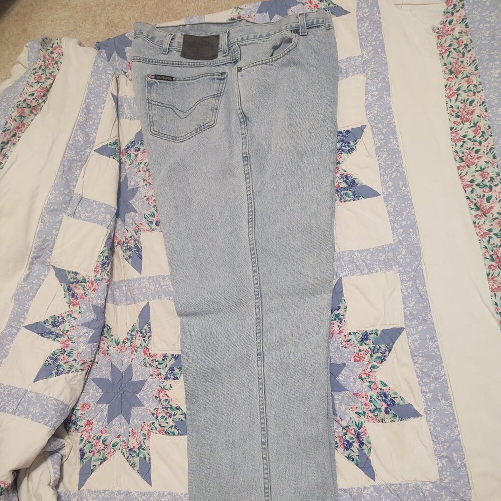 Harley Davidson Faded Denim Men's Jeans size 42/34